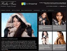 Tablet Screenshot of bellafurs.com